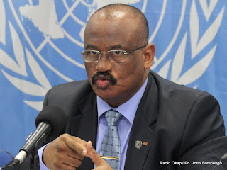 Le général Abdoullah Wafi, commissaire général de la police de la Monusco. Radio Okapi/ Ph. John Bompengo