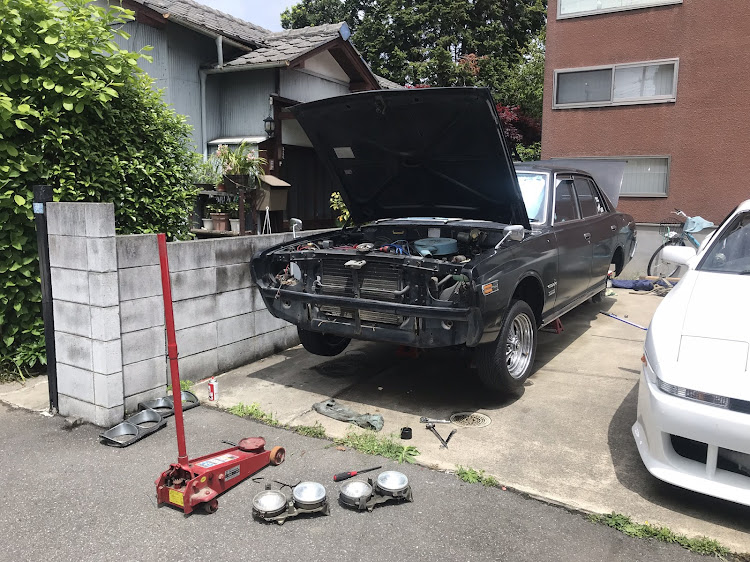 セドリックの令和元年・サビ対策・横転待ちではない・解体車www・サス販売します🎵に関するカスタム事例の投稿画像3枚目