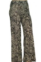 <br />Stylzoo Women's Plus Size Printed Stretchy Comfy Palazzo Pants