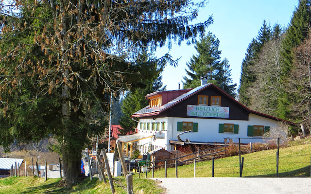 Auf derm Ried Berggasthof Alpenblick Tour Starzlachklamm Sonthofen Burgberg Allgäu primapage