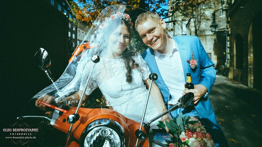 Wedding photographer Oleg Besprozvannyy (juolsa). Photo of 2 November 2018