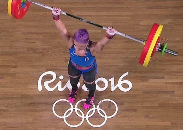 Cabelo Roxo nas olimpíadas 2016