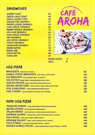 Cafe Aroha menu 2