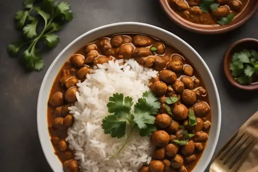 Pindi Chole Rice Bowl