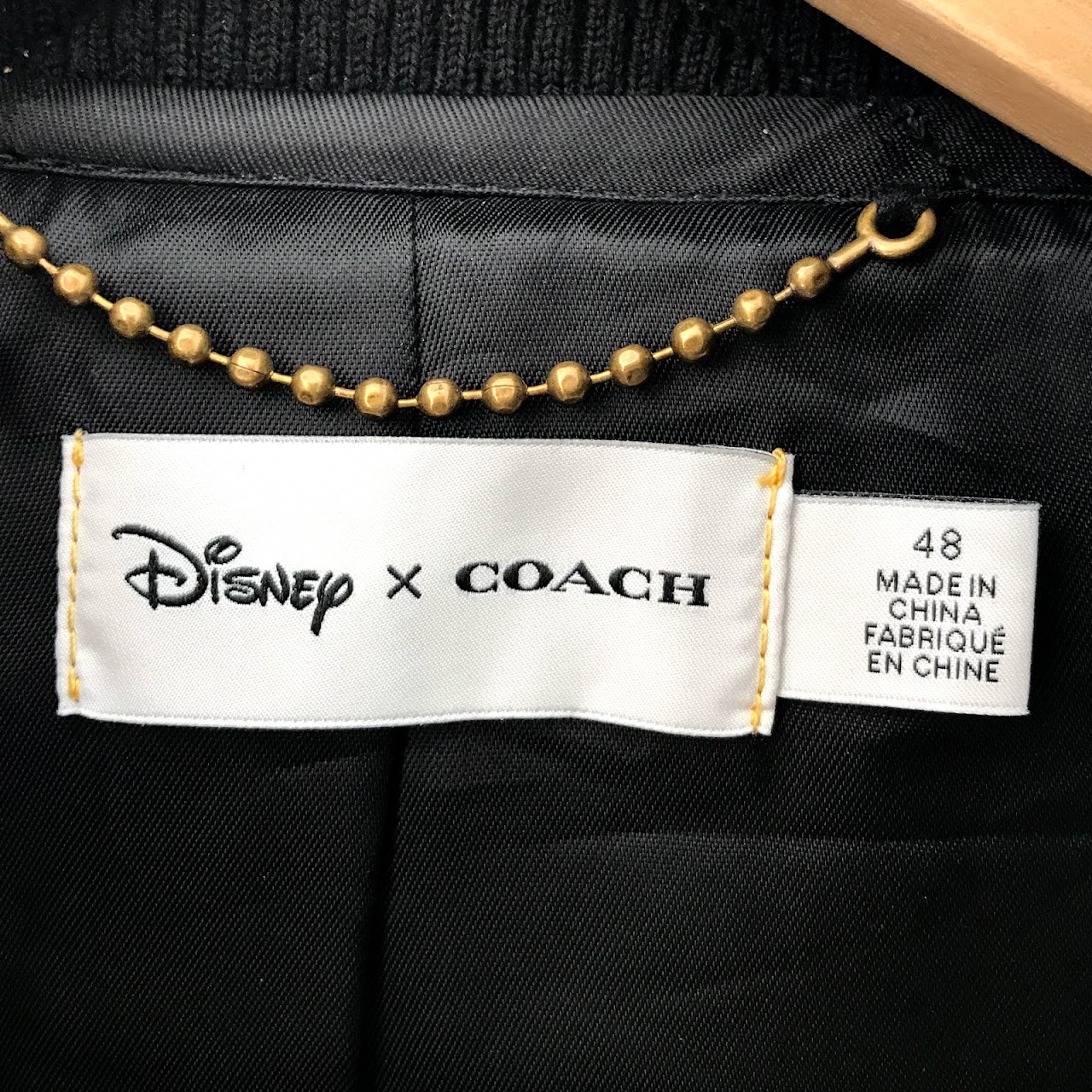 Disney X Coach Dark Fairy Tale Collection Snow White Varsity Jacket