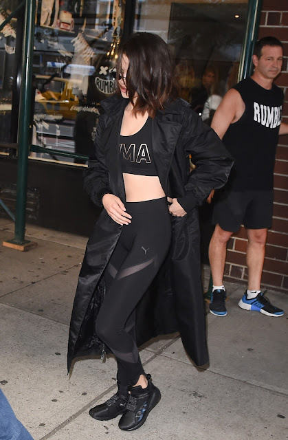 Selena Gomez Daily Pictures: Selena Gomez leaving Rumble Boxing on ...