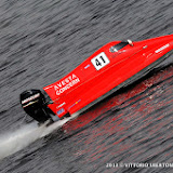 Nicklas Friberg of Team Azerbaijan at UIM F4 H2O Grand Prix of Ukraine.