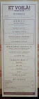 photo of the menu