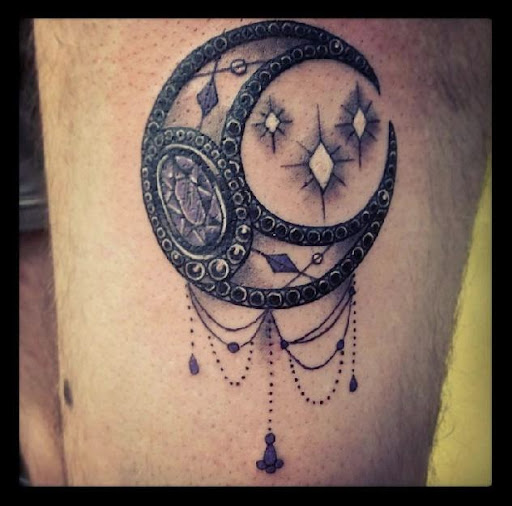 Moon Tattoo Tumblr | Cool Eyecatching tatoos