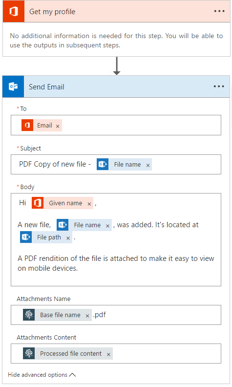 Convert & Email - Detail - Part2 Convert & Email - Detail - Part2