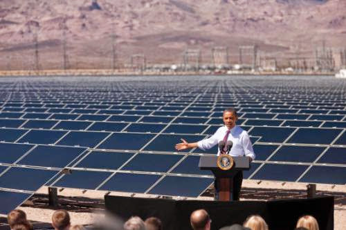 President Obama Visits Nevada Discusses Solar Power