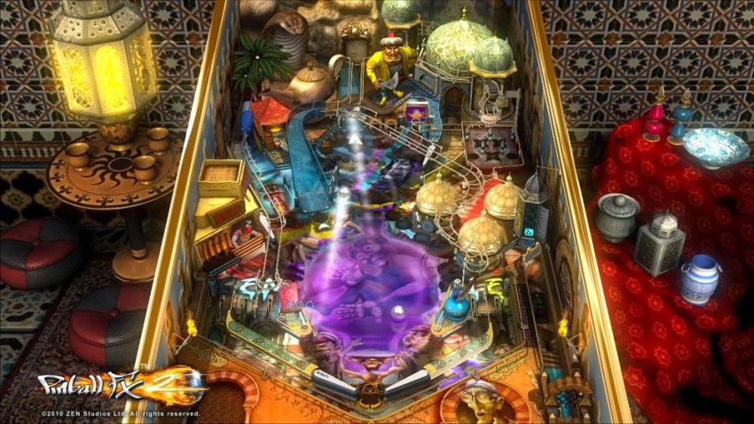 Hình ảnh trong game Pinball FX2 (screenshot)