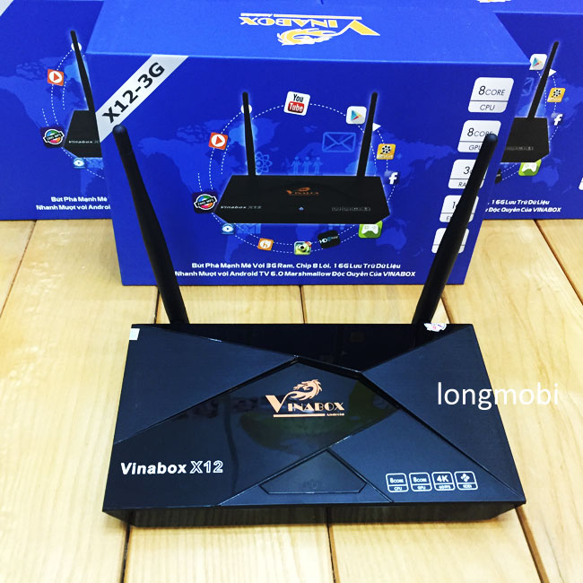 Android tv box vinabox x12