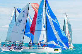 J70s sailing Key West