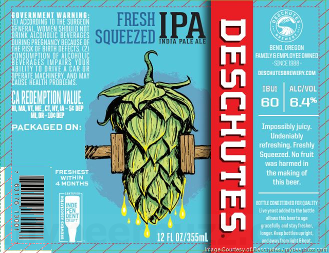 Deschutes Updating Inversion IPA, Fresh Squeezed IPA & Fresh Haze IPA