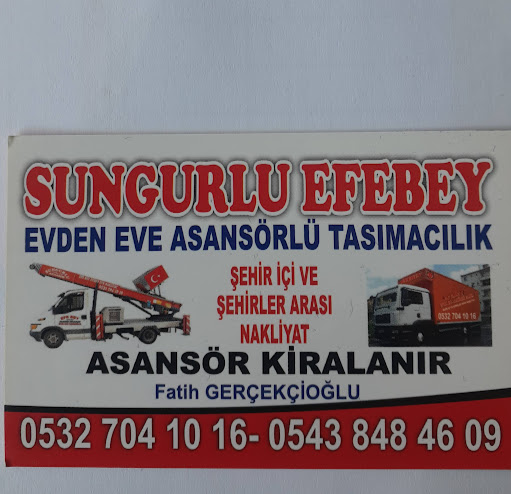 Sungurlu evden eve ASANSÖRLÜ nakliyat logo