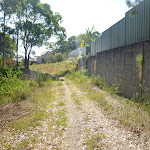 Houses next to a fire trail in Green Point Reserve (403453)