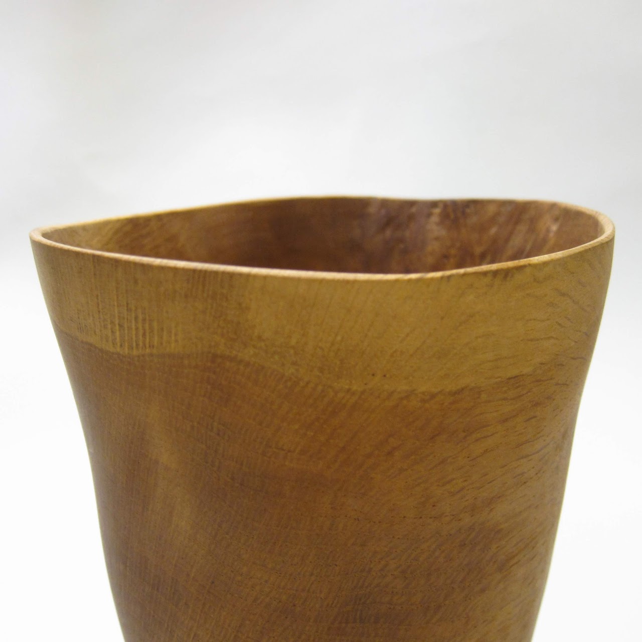 Anthony Bryant Signed Oak Vessel