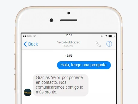 Configurar messenger de Facebook