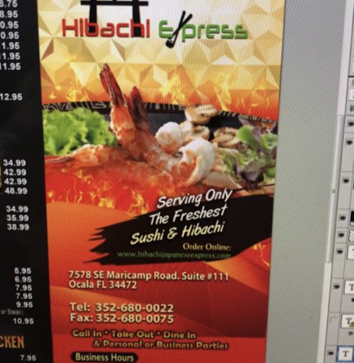 Hibachi express logo