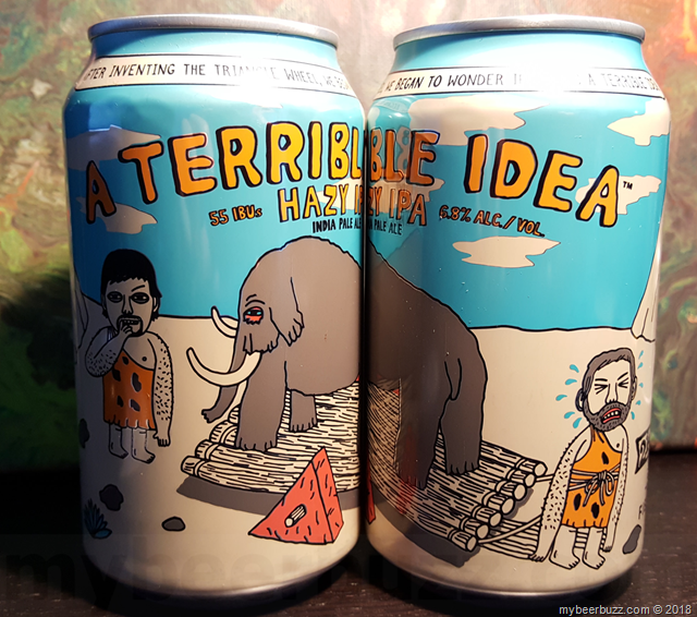 Mybeerbuzz .com Highlights 21st Amendment / Fieldwork A Terrible Idea Hazy IPA