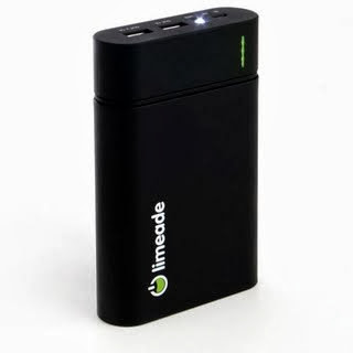 External Battery Pack 18000mAh (Limeade Blast L180X) USB Charger with built-in Flashlight for iPhone 5, 4S, 4, iPad Mini, iPods; Samsung Galaxy S4, S3, S2, Note 2; HTC One, EVO, Thunderbolt, Incredible, Droid DNA; Motorola Moto X, ATRIX, Droid; Google Nexus 4 ; LG Optimus