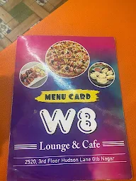 W8 Lounge And Cafe menu 3