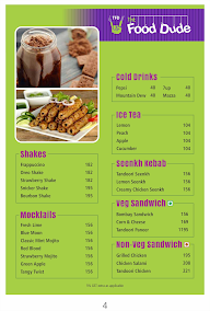 The Food Corner menu 5