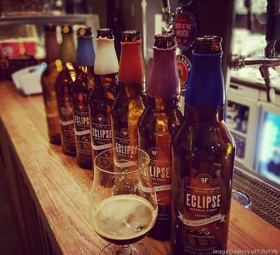 FiftyFifty Brewing Eclipse Release Party Coming 12/7