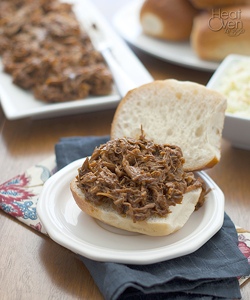 balsamic honey pork sliders