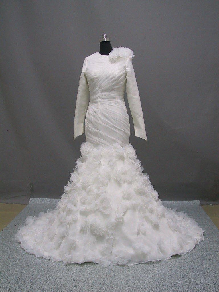 arabic wedding dress V21