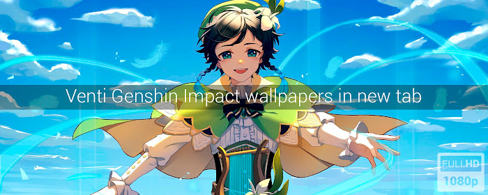 Venti Genshin Impact Wallpapers New Tab marquee promo image