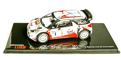 Sébastien Loeb Collection Citroën DS 3 WRC Rallye National Epernay Vins de Champagne 2015 1:43