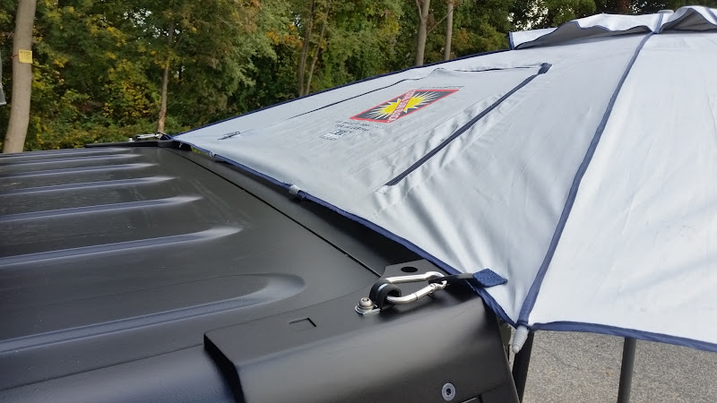 Making a rear awning