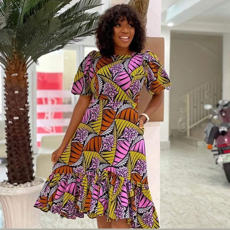 Latest And Beautiful Ankara Short Flare Gowns In The World: part 1 ...