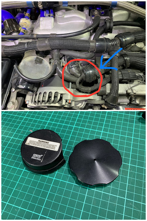 インプレッサ WRXのフロントフェンダーで魅せろ！・ちょこっと変態弄り。に関するカスタム事例の投稿画像3枚目