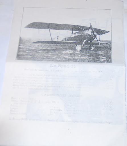 [Vacu] L'angleterre n'est plus une ile. Fokker, DH-4 et Spad s33... - Page 3 Box8