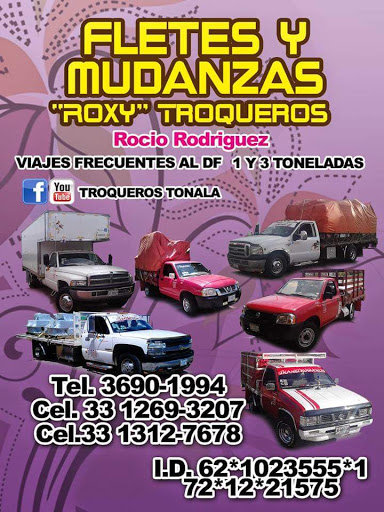 Fletes Y Mudanzas Troqueros Tonala, 45420, Lázaro Cárdenas 399, Santa Paula, Tonalá, Jal., México, Servicio de mudanzas | CHIS