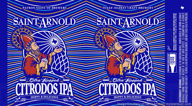 Saint Arnold Adding Citrodos IPA Cans