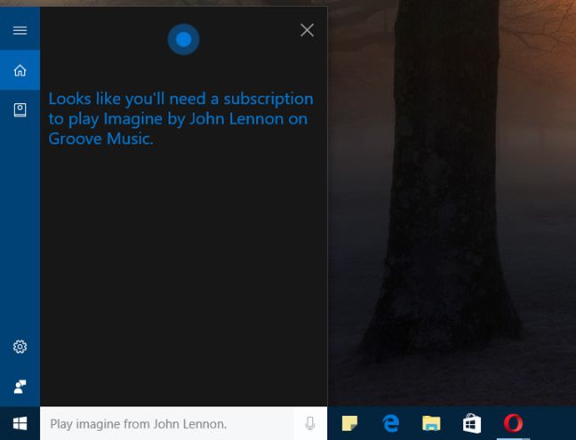 Cortana, Windows 10, Groove Music, reproducción, canciones, música