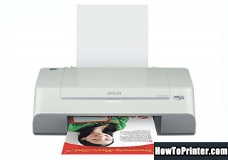 Reset Epson ME-30 printer with Resetter program