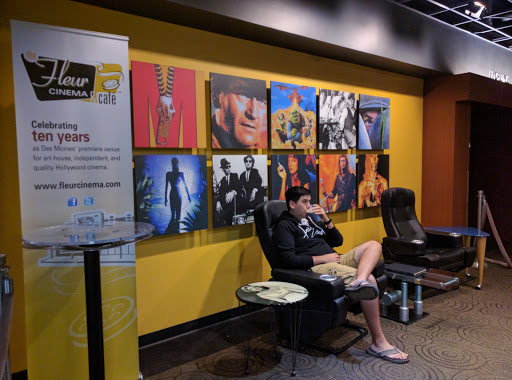 Movie Theater «Fleur Cinema & Café», reviews and photos, 4545 Fleur Dr, Des Moines, IA 50321, USA