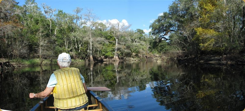 Canoeing Withlacoochee River