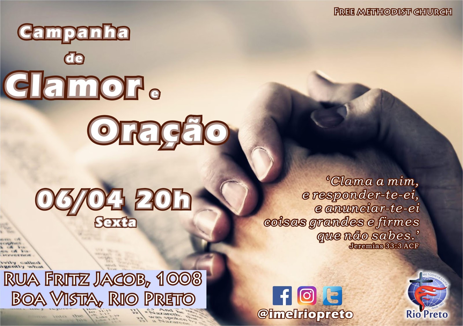 Momento emocionante no casamento do Pastor Samuel Vagner e da Pastora