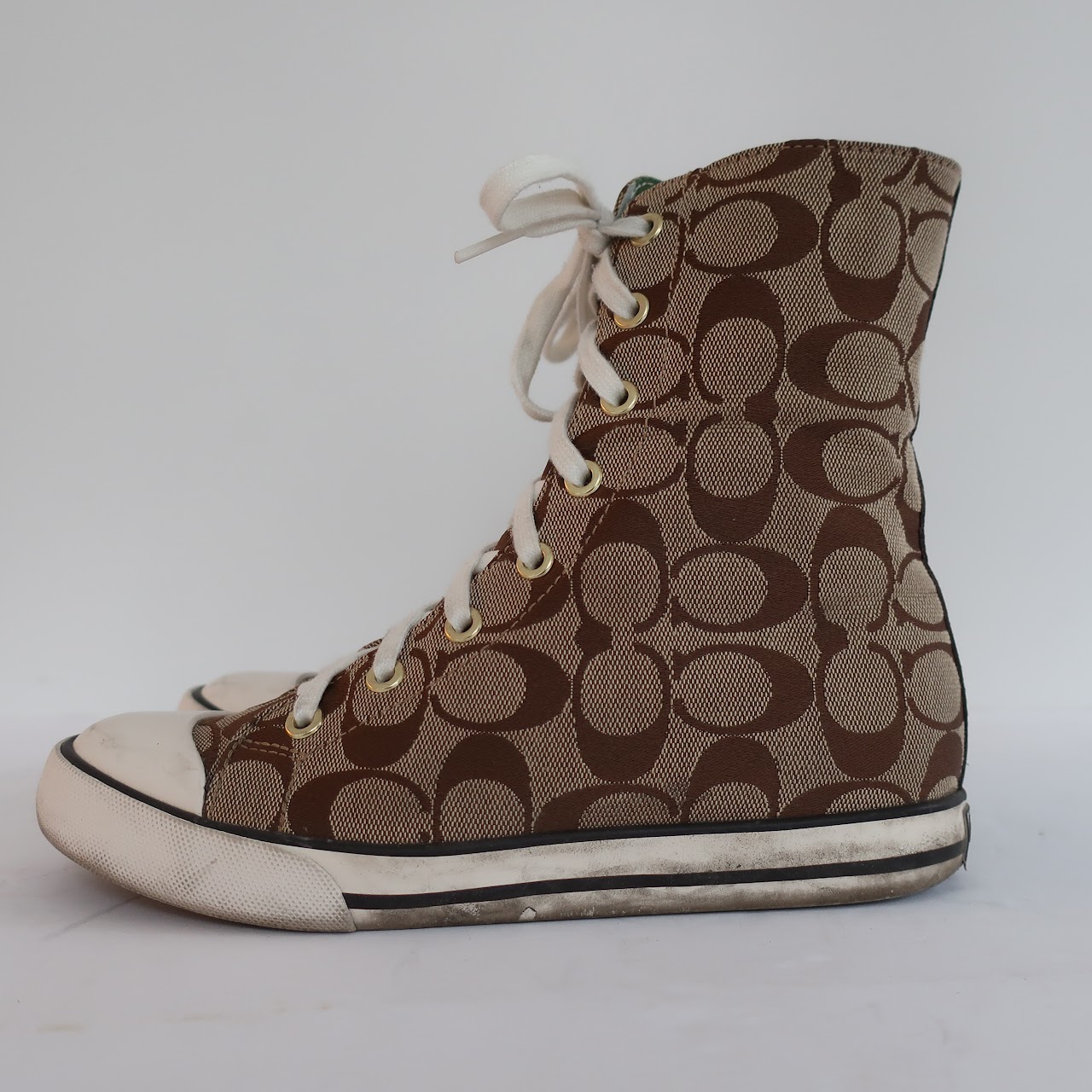 Coach Logo High Tops