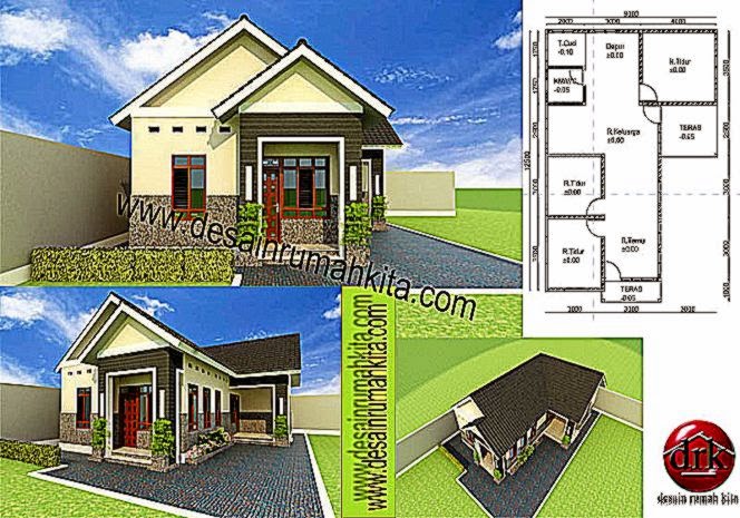  Desain  Rumah  Sederhana Gallery Taman Minimalis