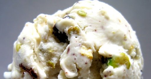 Image result for Vanilla ice cream with pistachio nuts and chocolate flakes Pinterest