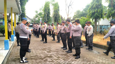 Kabag OPS Polres Pasuruan, Pimpin Gelar Apel Siaga Keamanan Unras di Wonorejo, Pasuruan