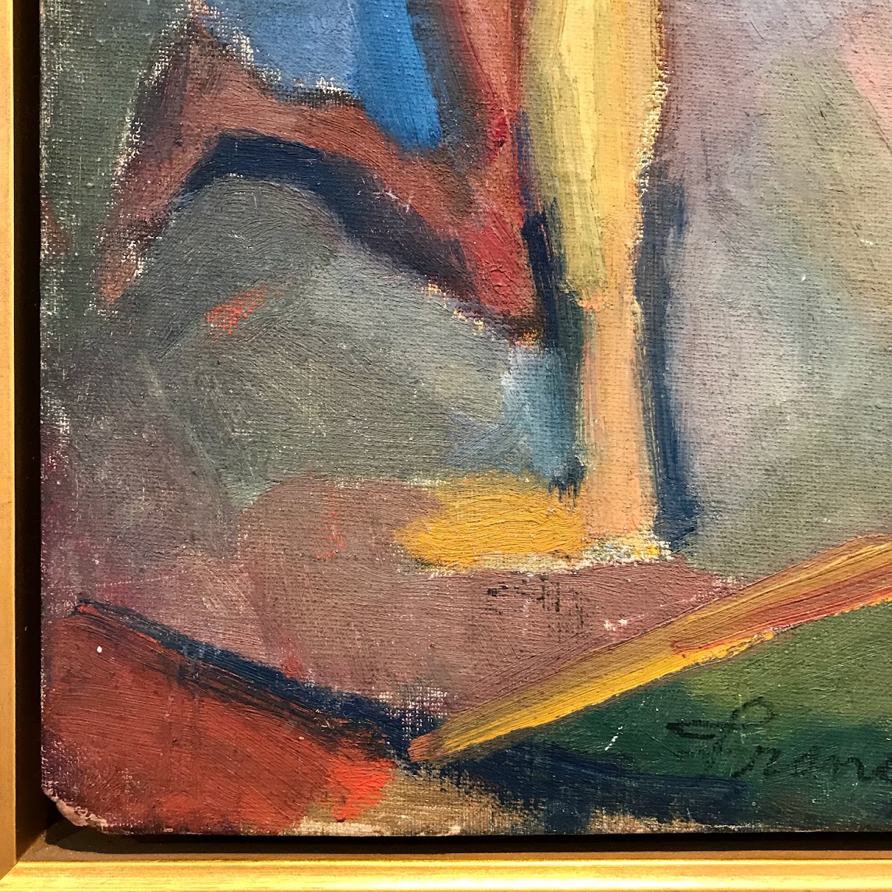 Francesco Signed Oil Painting