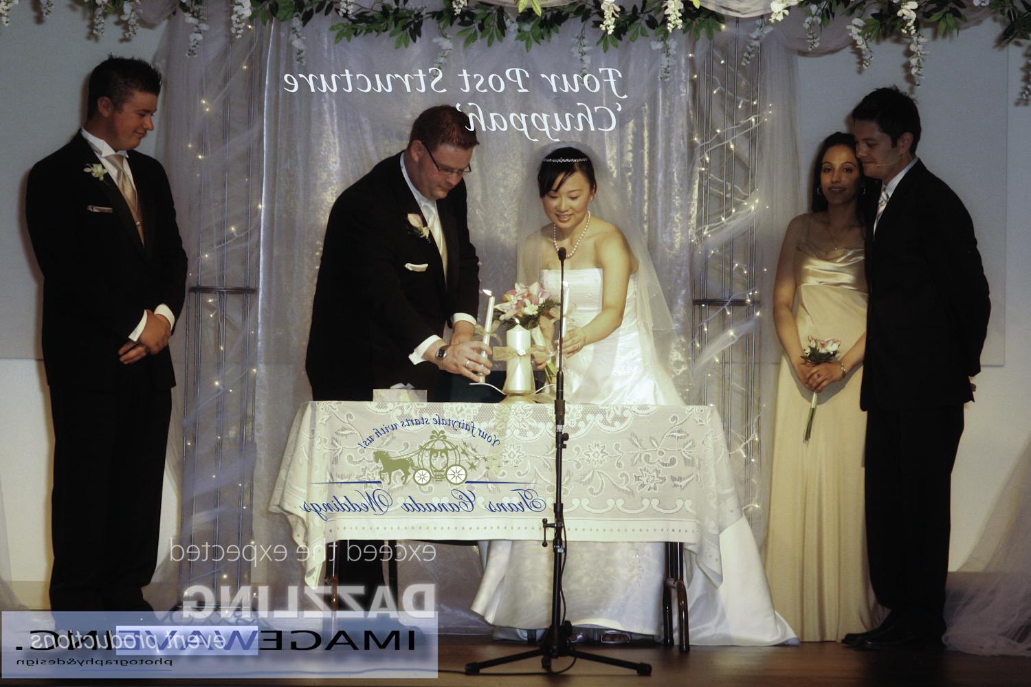 column wedding decorations